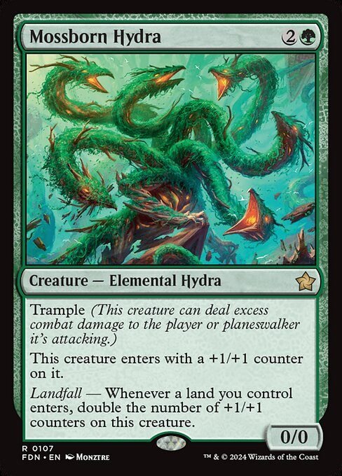 Magic: The Gathering — Λοτ 20 καρτών: Mossborn Hydra