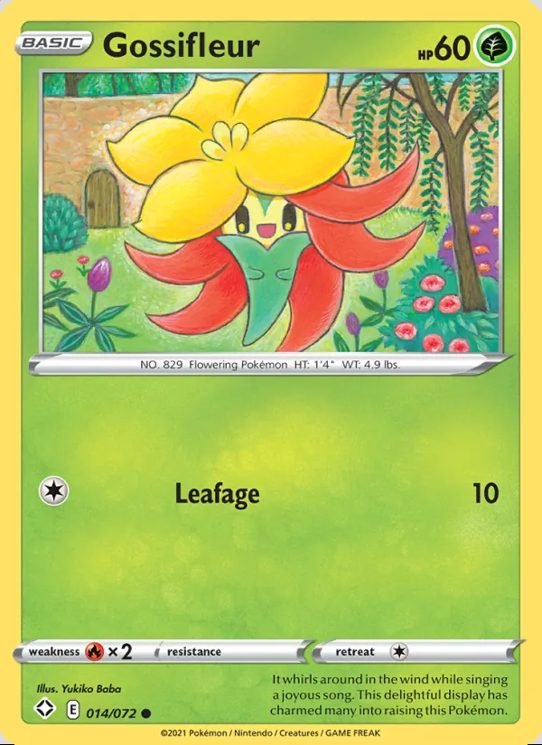 Pokémon — Λοτ 13 καρτών: Gossifleur