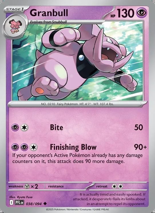 Pokémon — Λοτ 11 καρτών: Granbull