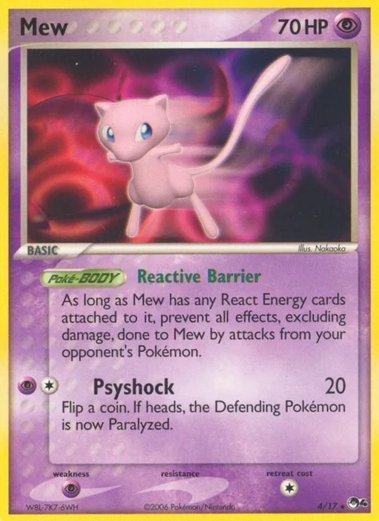Pokémon — Λοτ 5 καρτών: Mew